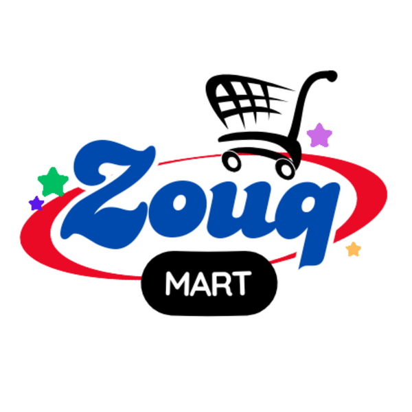 Zoug Mart logo with a shopping cart icon on a white background