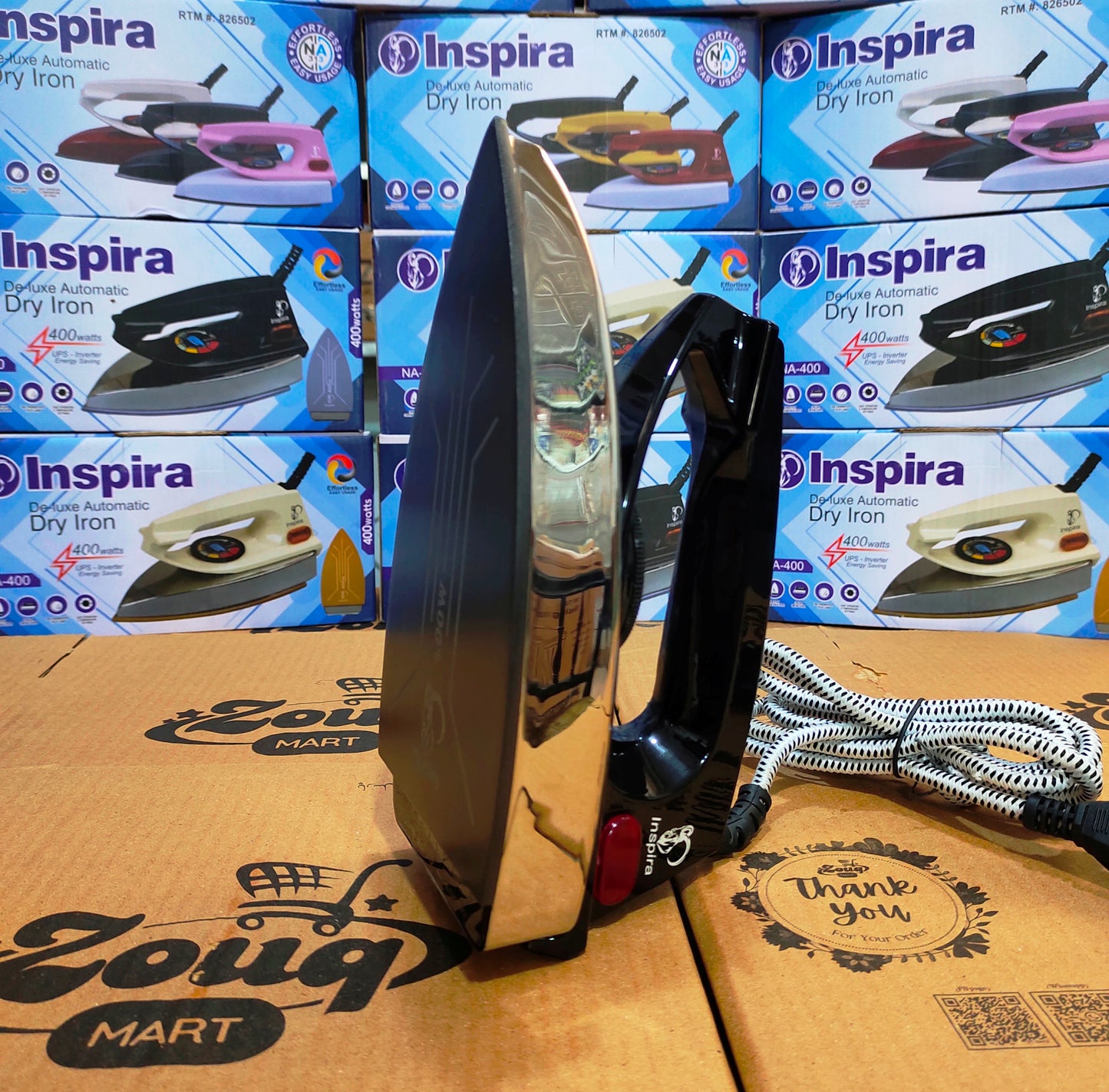 Inspira 400-500W High-Quality Dry Iron 1600 G