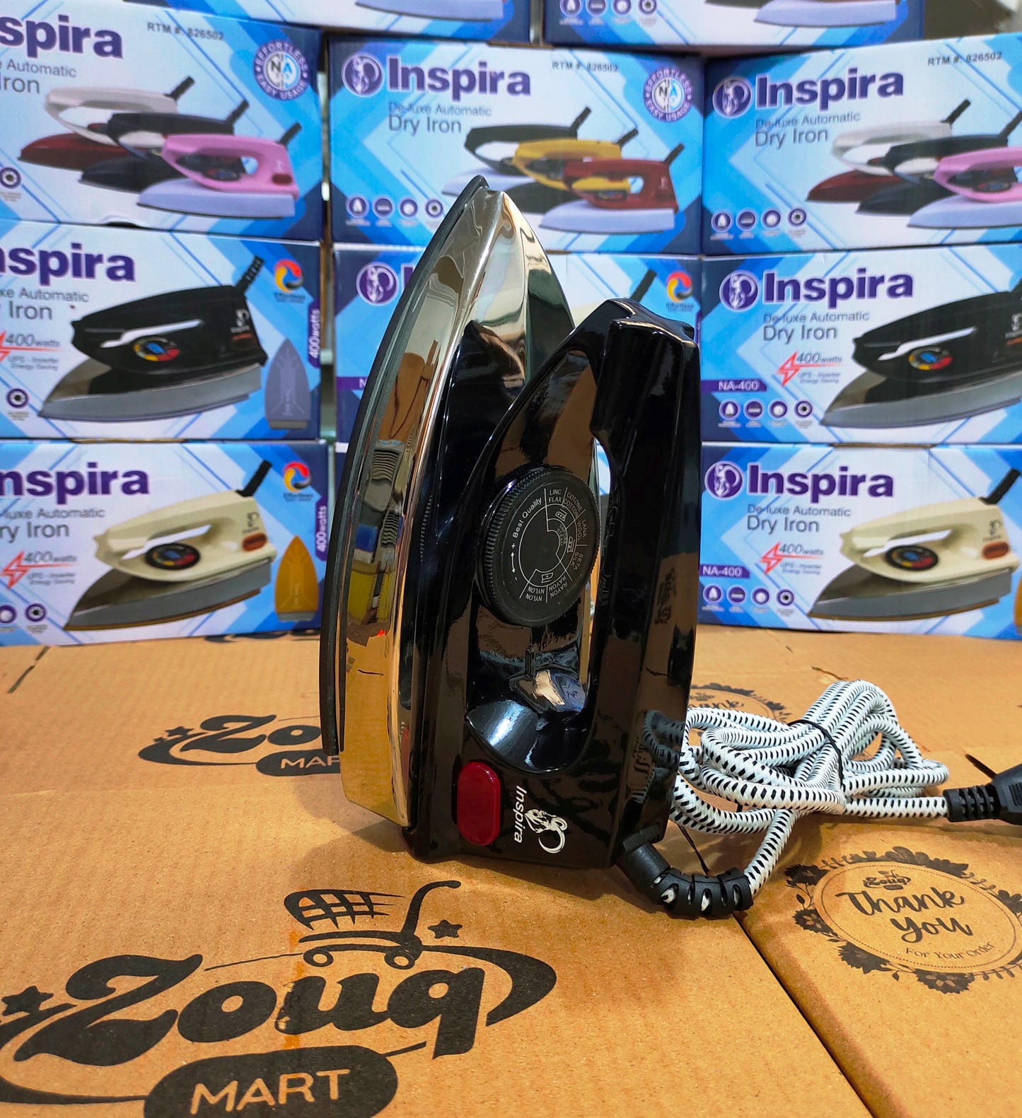 Inspira 400-500W High-Quality Dry Iron 1600 G