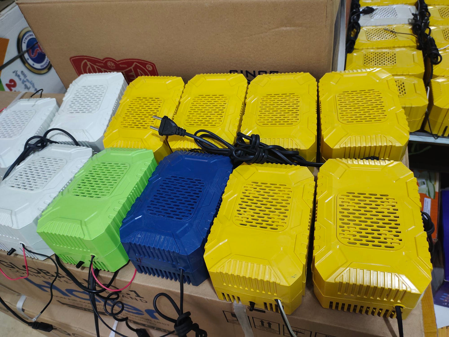 AC to DC 12 Volt double card power supply for DC cooler heavy duty with regulator