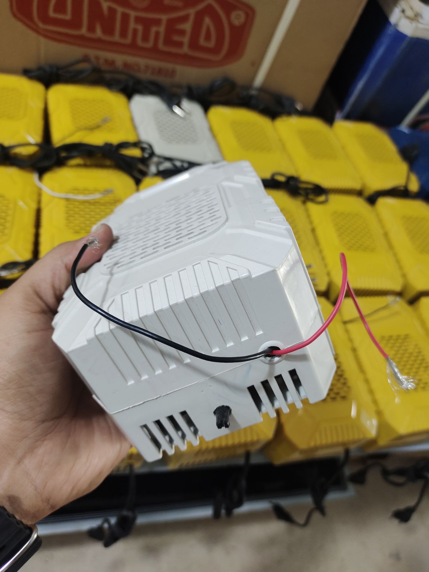 AC to DC 12 Volt double card power supply for DC cooler heavy duty with regulator