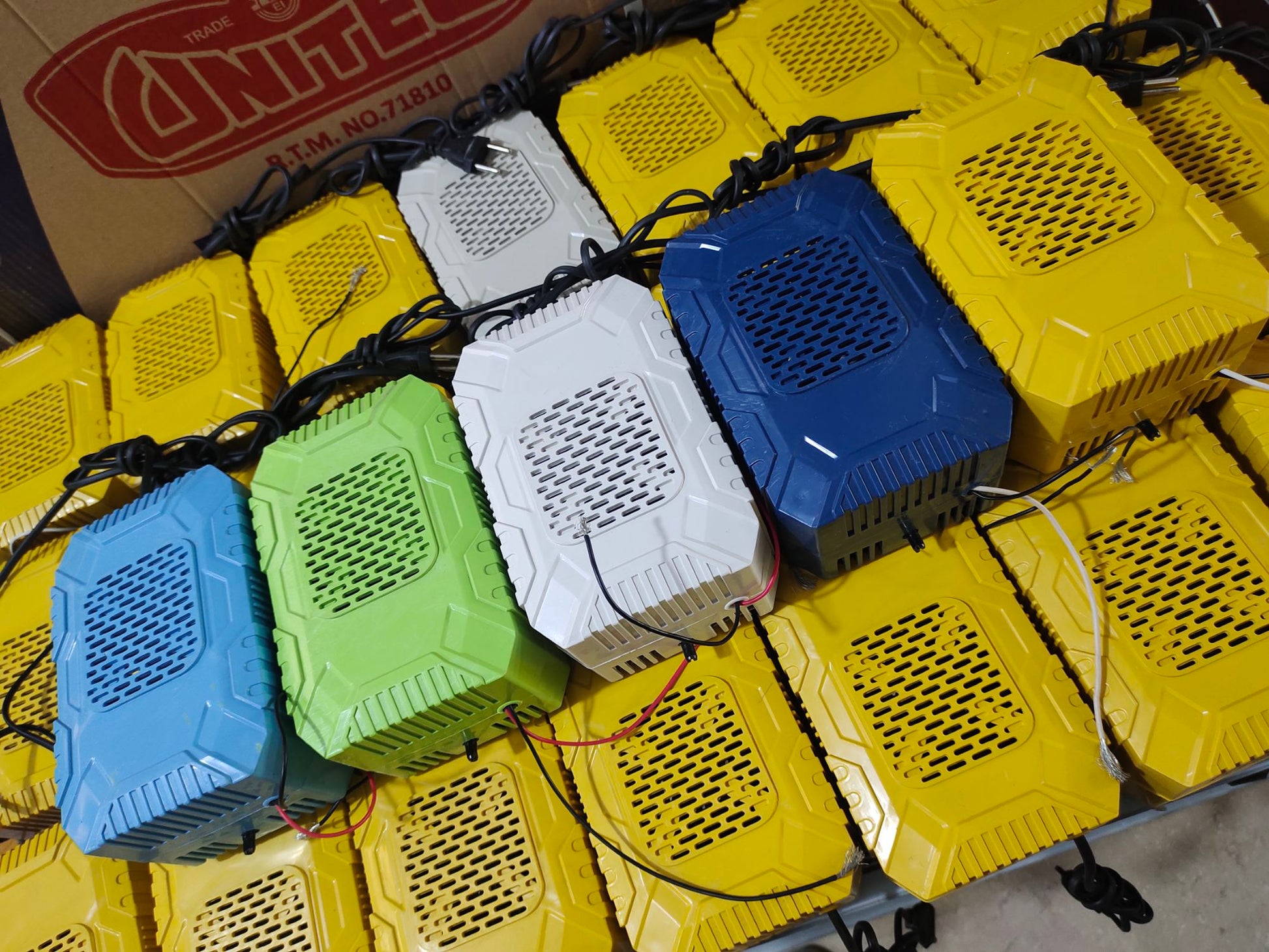 AC to DC 12 Volt double card power supply for DC cooler heavy duty with regulator