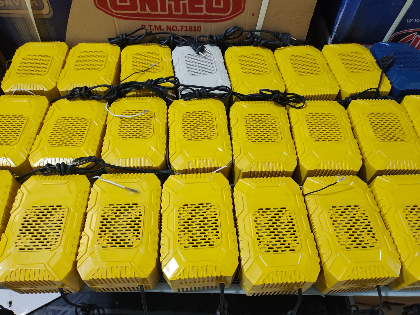 AC to DC 12 Volt double card power supply for DC cooler heavy duty with regulator