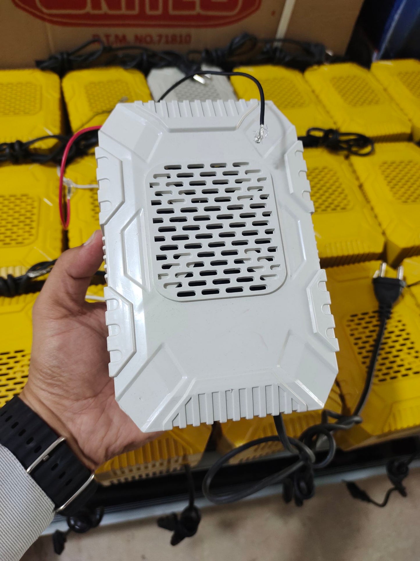 AC to DC 12 Volt double card power supply for DC cooler heavy duty with regulator