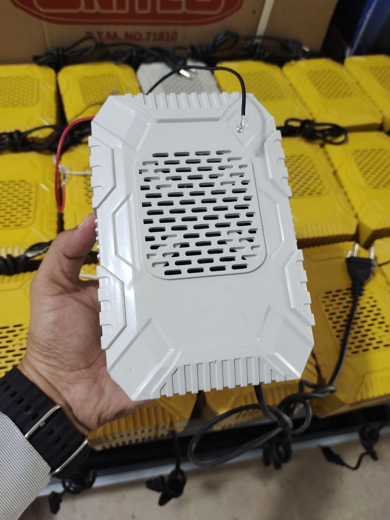 AC to DC 12 Volt double card power supply for DC cooler heavy duty with regulator