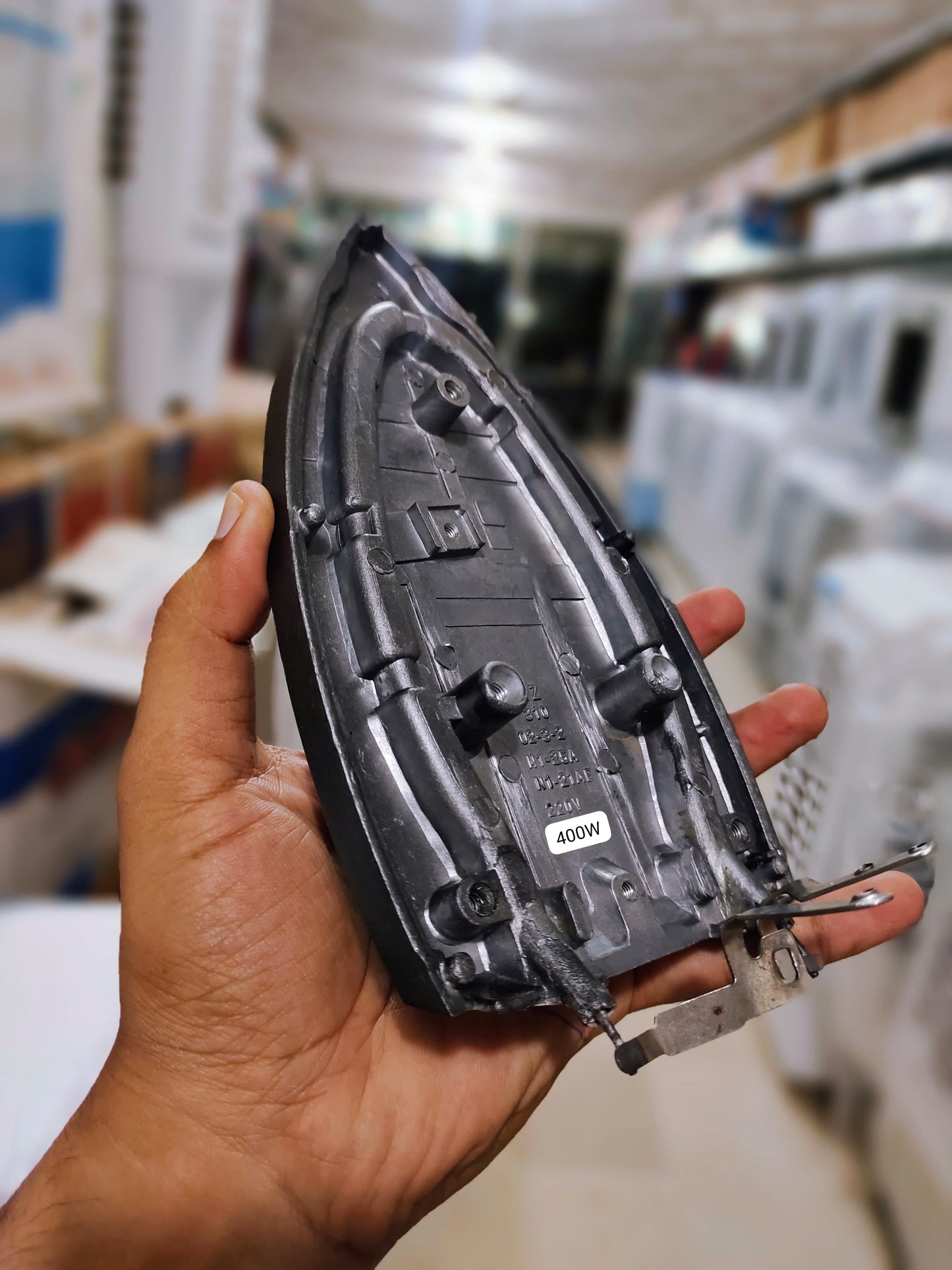 Inverter iron 400 watt (Plate Only) 2.2amp energy consumption