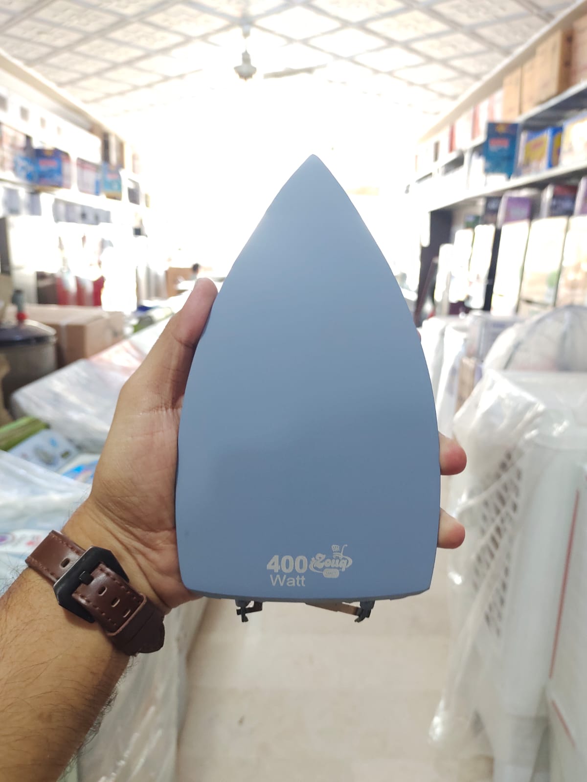 Inverter iron 400 watt (Plate Only) 2.2amp energy consumption