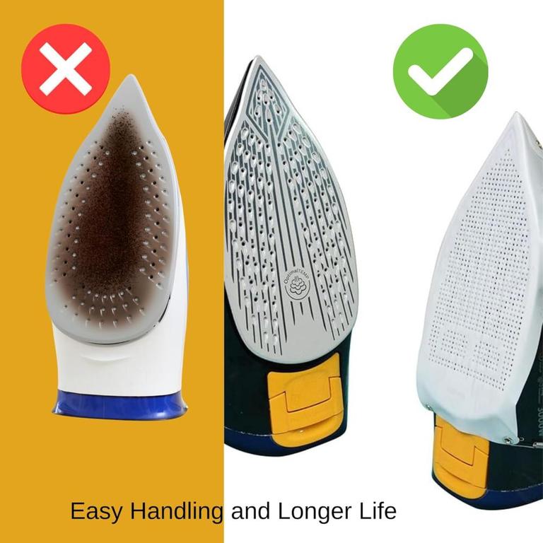 PTFE Teflon Iron Shoe Protector – Heat Resistant Non-Stick Iron Cover for Safe Ironing